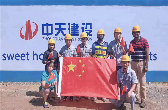排除萬難！中天斯里蘭卡富麗凱廠房項目提前交付